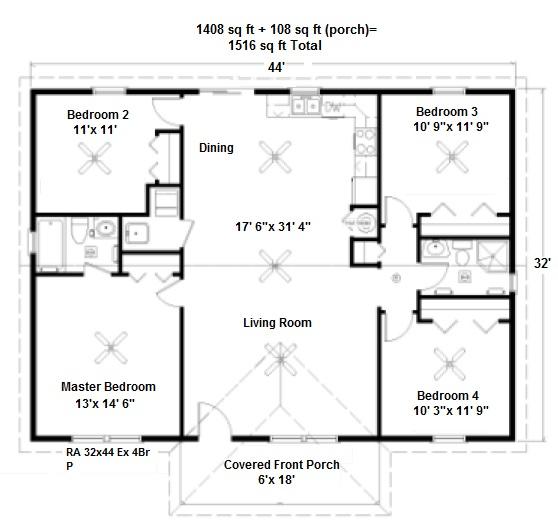 image-229564-RA 32x44-4BD 2Bath-1516 sq ft.jpg